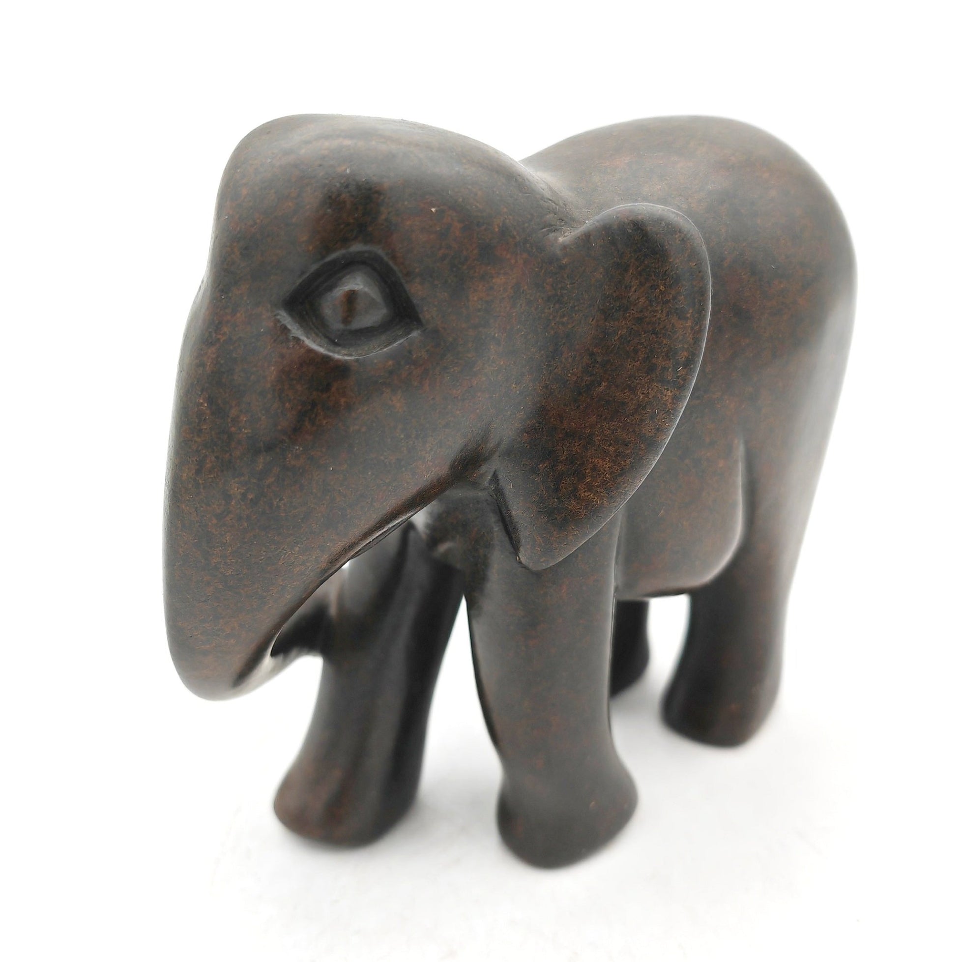 Gift Seda - Elefant - Shona - Art Shop - Kunst Skulptur aus Stein, dekorativ für den Aussenbereich und Interior