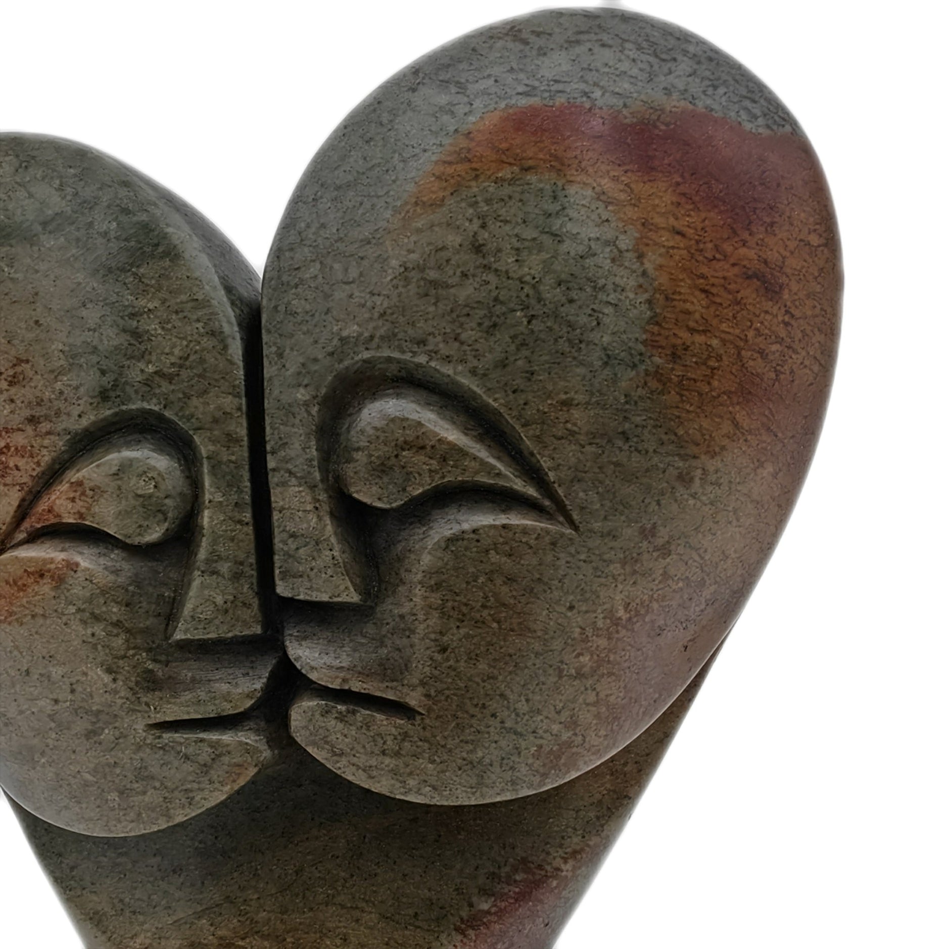 Walter Maponga - Lovers - Shona - Art Shop - Kunst Skulptur aus Stein, dekorativ für den Aussenbereich und Interior